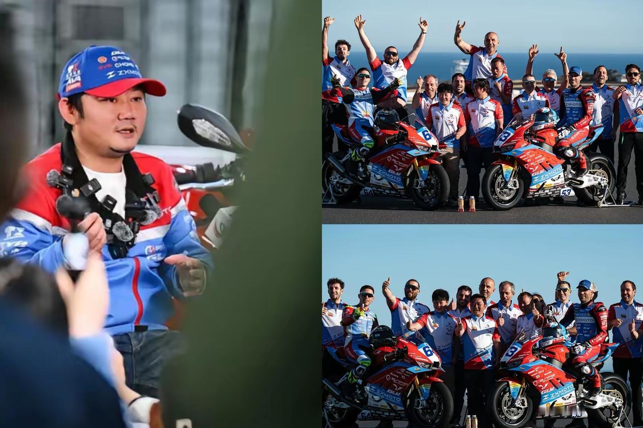 现在张雪看着风光无限，背后的难处真的没人能懂。养埃文兄弟车队一年就要烧掉1