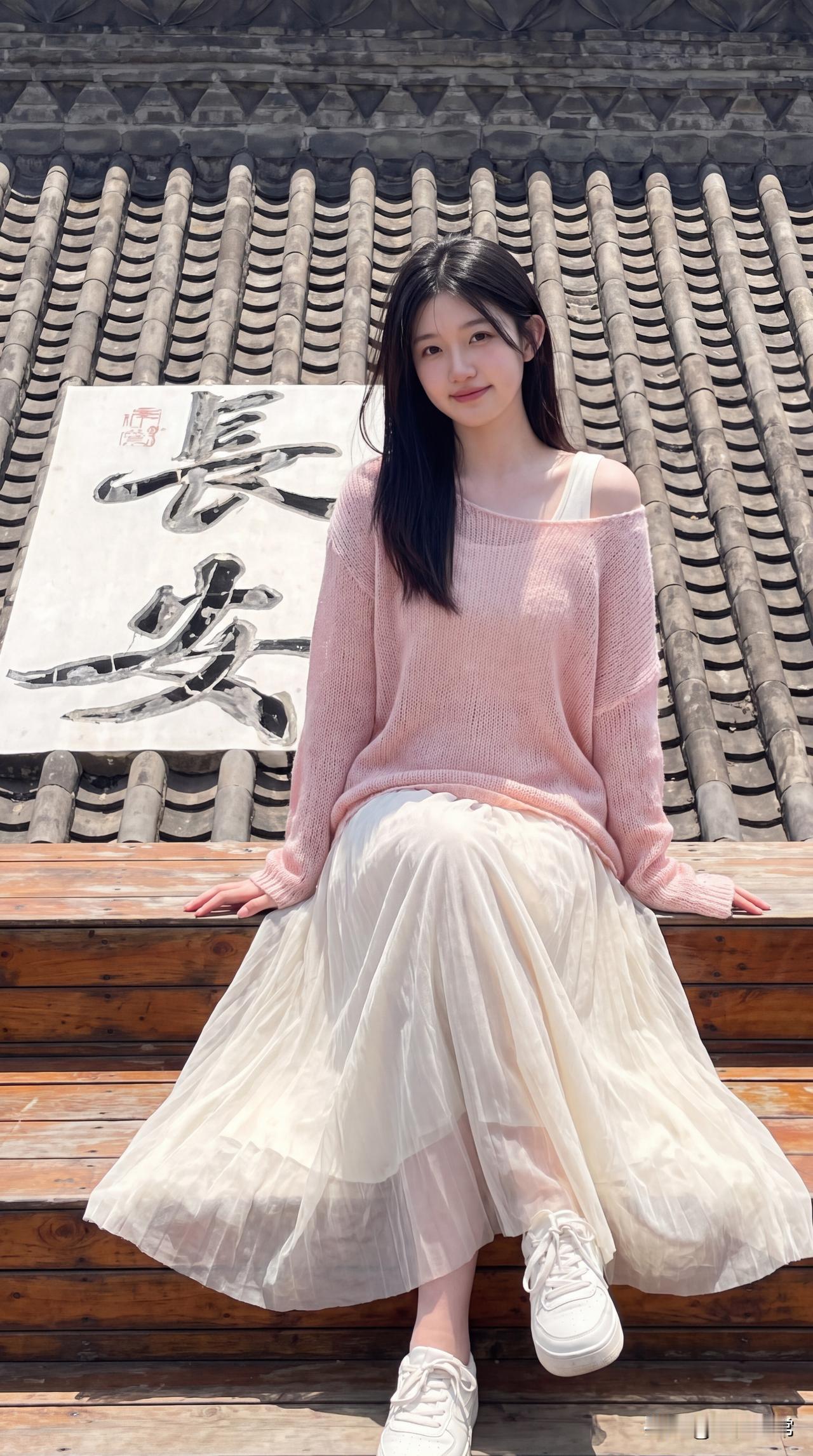 在西安，找到了和“长安”合影的最佳位置来西安别只知道钟楼和城墙。晚风咖啡的屋顶