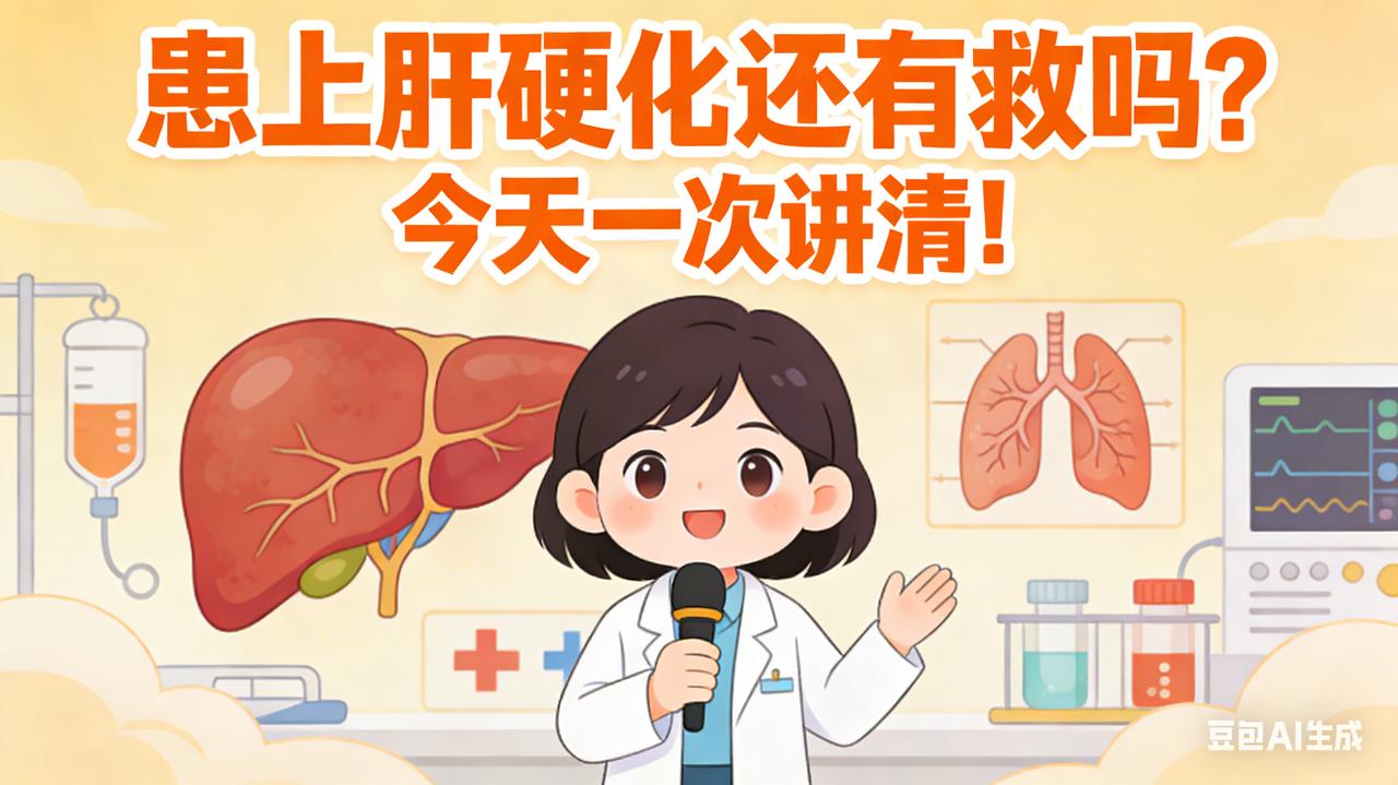 患上肝硬化还有救吗？今天一次讲清！大家好，我是倩倩药师。最近很多粉丝带着