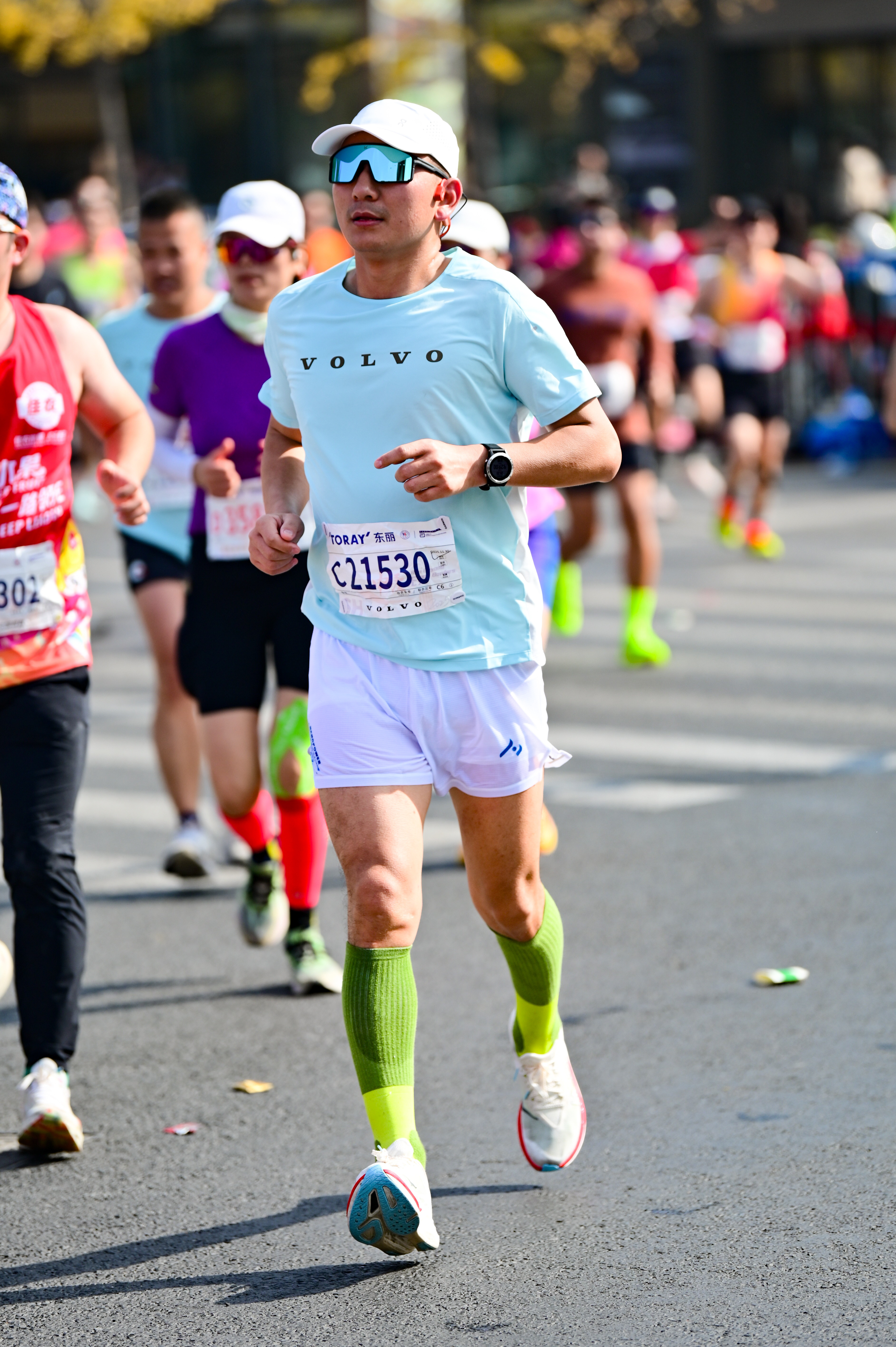 跑完马拉松感觉大腿肌肉紧质了…克总随感