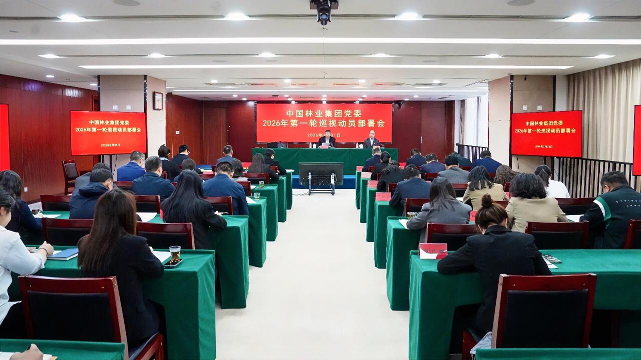 3月31日，中国林业集团党委召开巡视动员部署会，对2026年第一轮巡视工作进行动