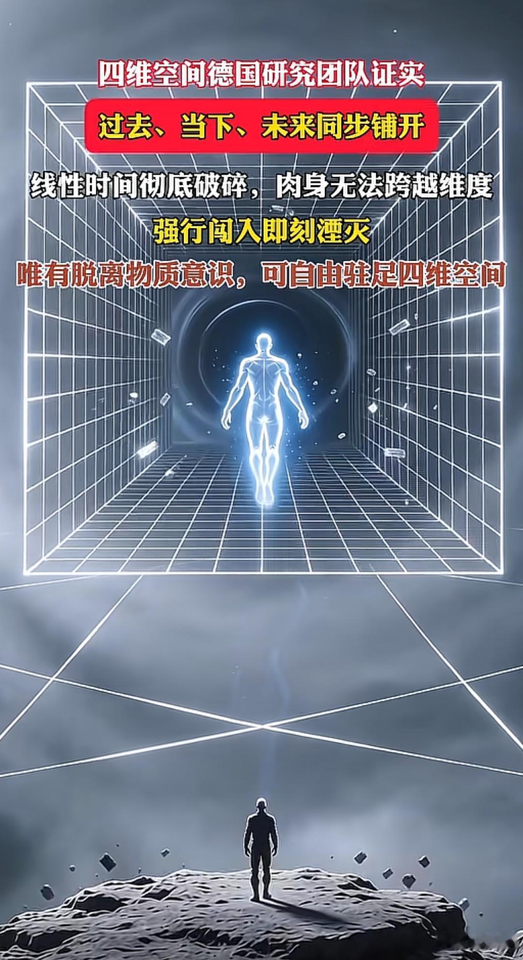过去、当下、未来同步铺开？德国研究团队证实四维空间，线性时间彻底破碎！近日，