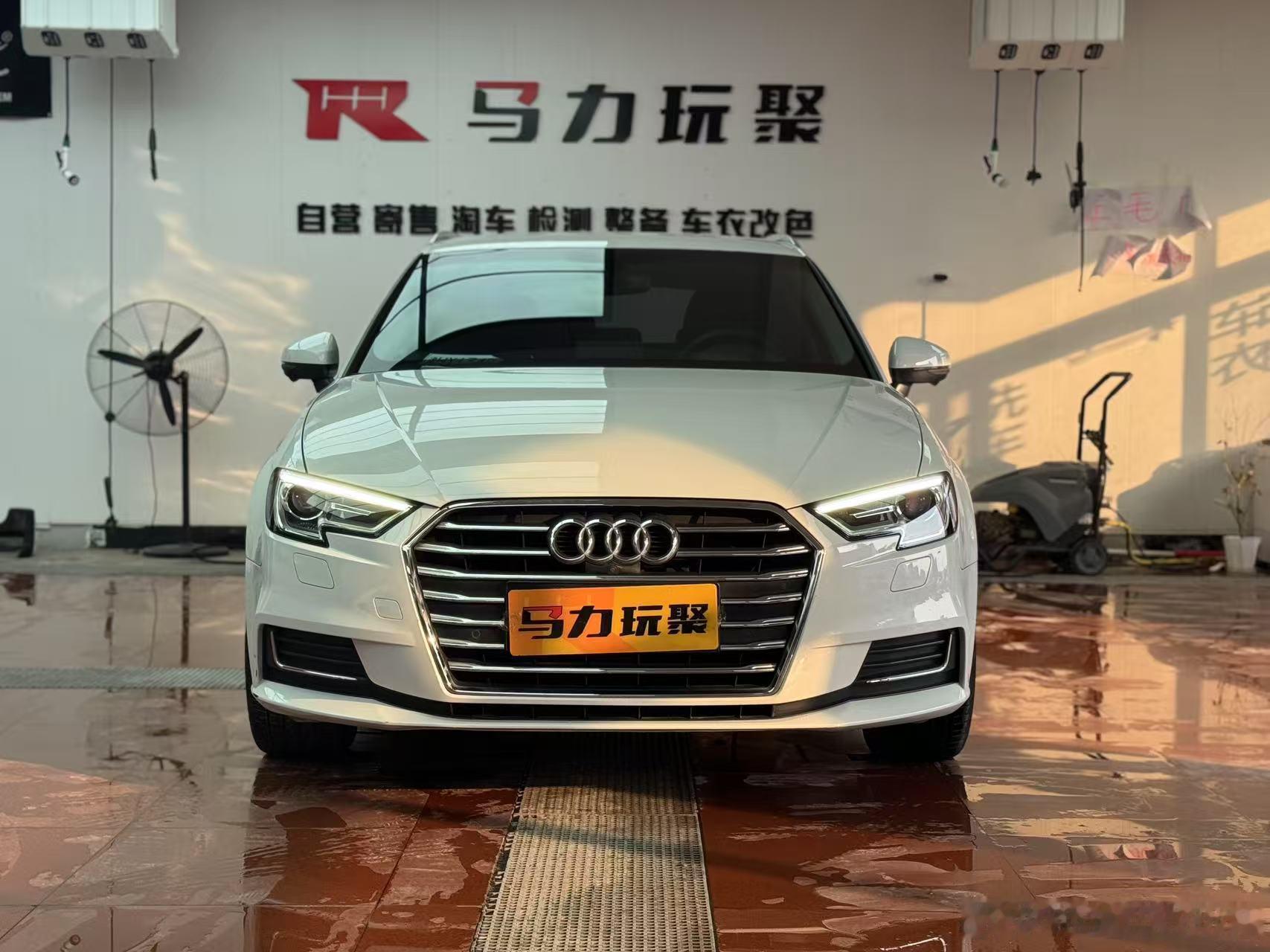 马力玩聚老马在路上上周收了一台奥迪A3​一手车女生车​2019年上牌​7万公里