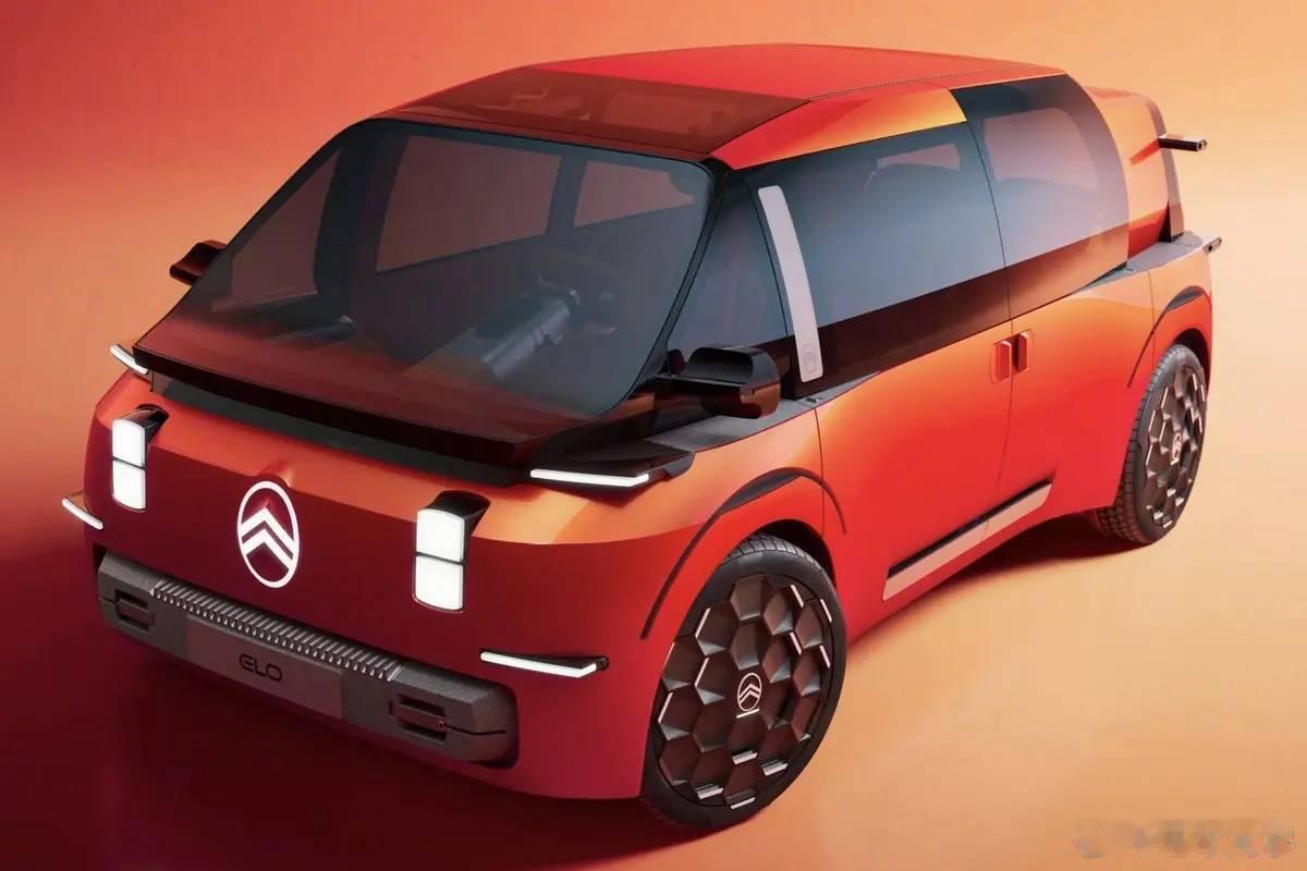 雪铁龙全新概念车ELO官图，像火星上探测车有意思的是，新车被雪铁龙视为品牌创