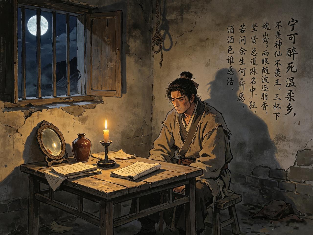 徐云，诸城人，少年时便贪杯好色，常混迹青楼。其父曾将他关禁闭，断了他的酒。徐云上
