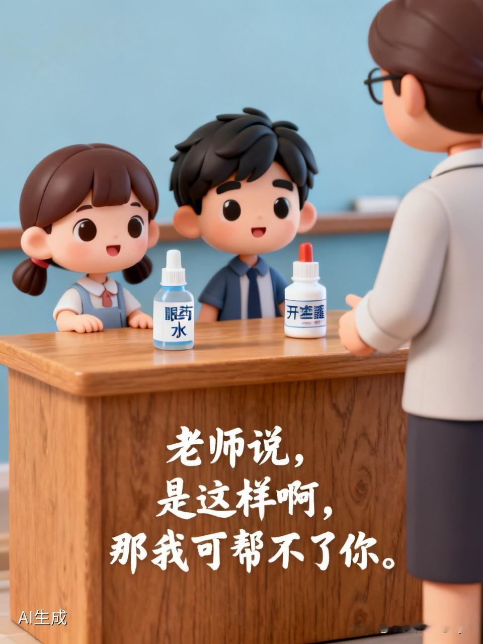 有一对龙凤胎兄妹正在上小学。一天，妹妹跟老师说：“老师，我爸在家里重男轻女，还把