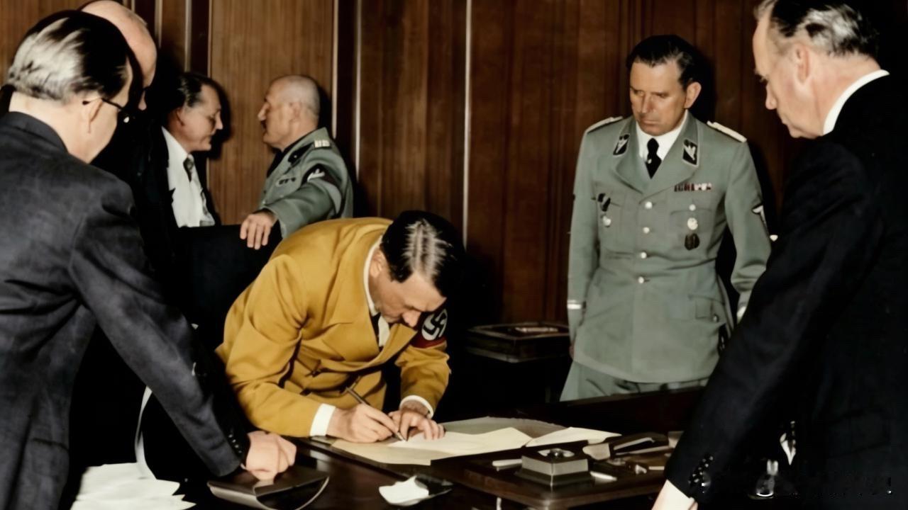 1938年9月29日至30日，德国慕尼黑举行了一场决定他国命运的四国会议。德国元