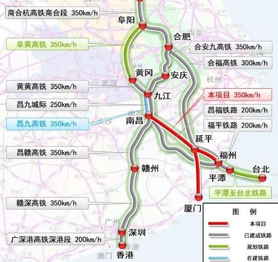 这两天赣闽两省的老乡群炸了——昌福厦高铁，真的被写进国家《现代综合交通运输体系发