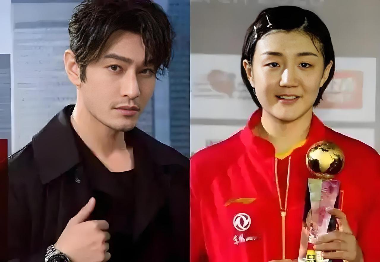 陈梦想拍戏，她问黄晓明：“你那有什么角色适合我的吗？”黄晓明说：“有是有，但是你