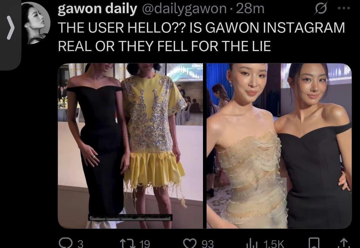 gawon个人ig很有可能是真的gawon