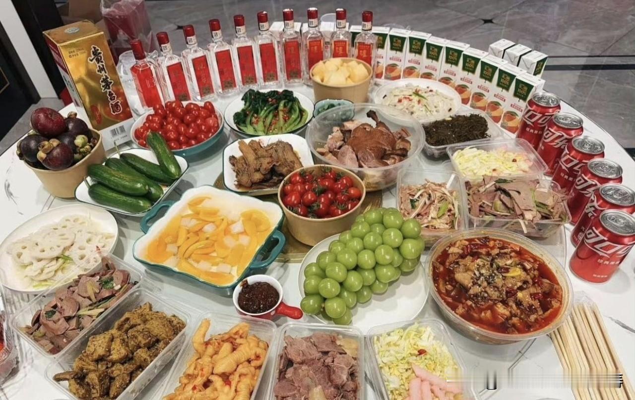 第一个婆家的家宴，第二个娘家的家宴！