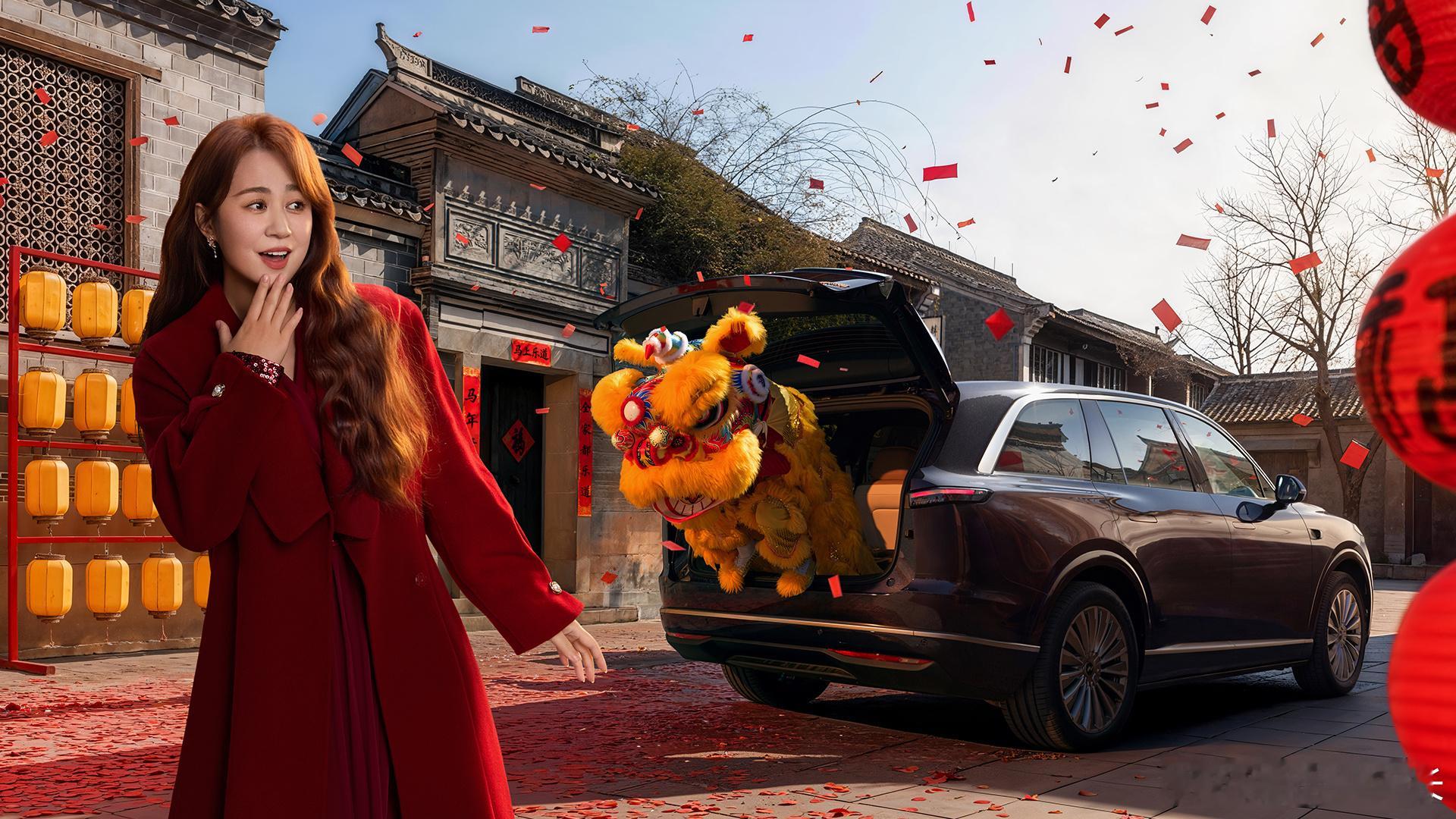 乐道L90最近想买纯电家用SUV的先别急！乐道L90携手车型品牌大使马丽推出的