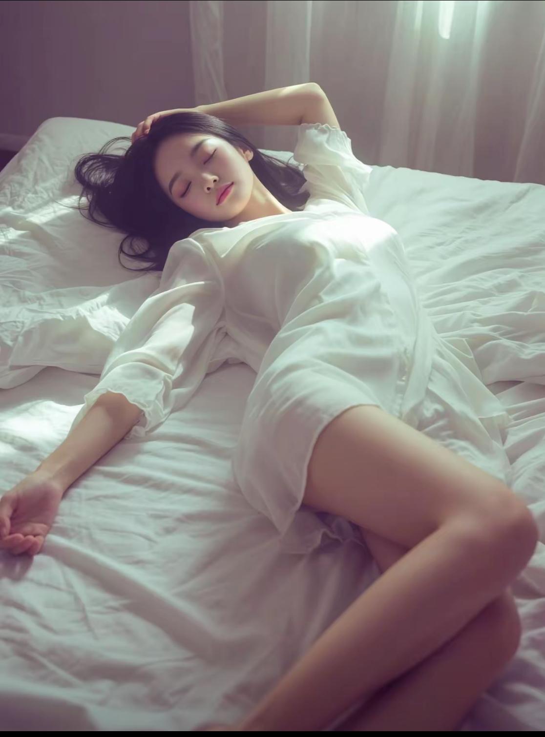 “慵懒午后，阳光洒满被窝，静享美好时光”🌞💤🛏️