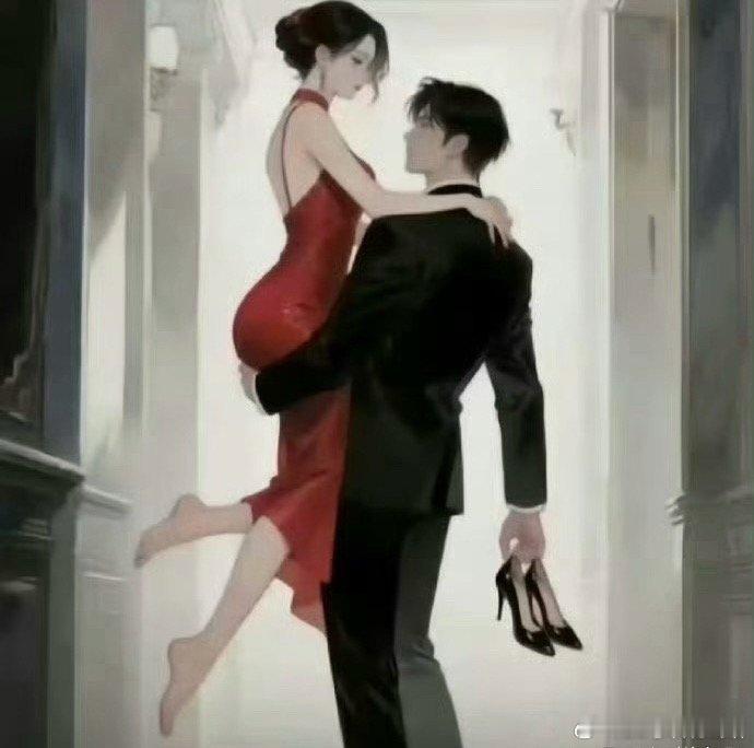 这漫画感还原度已经很高了，要是男主的手再抬高一点，女主的腿能伸开点，就完美了。