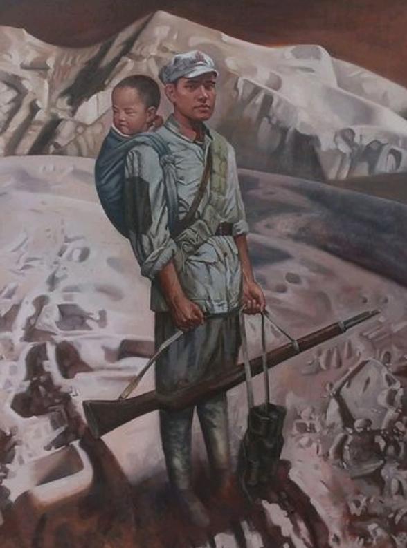 1934年，长征路上一烈士在生命弥留之际，将自己的孩子托付给了卫生连指导员马泽迎