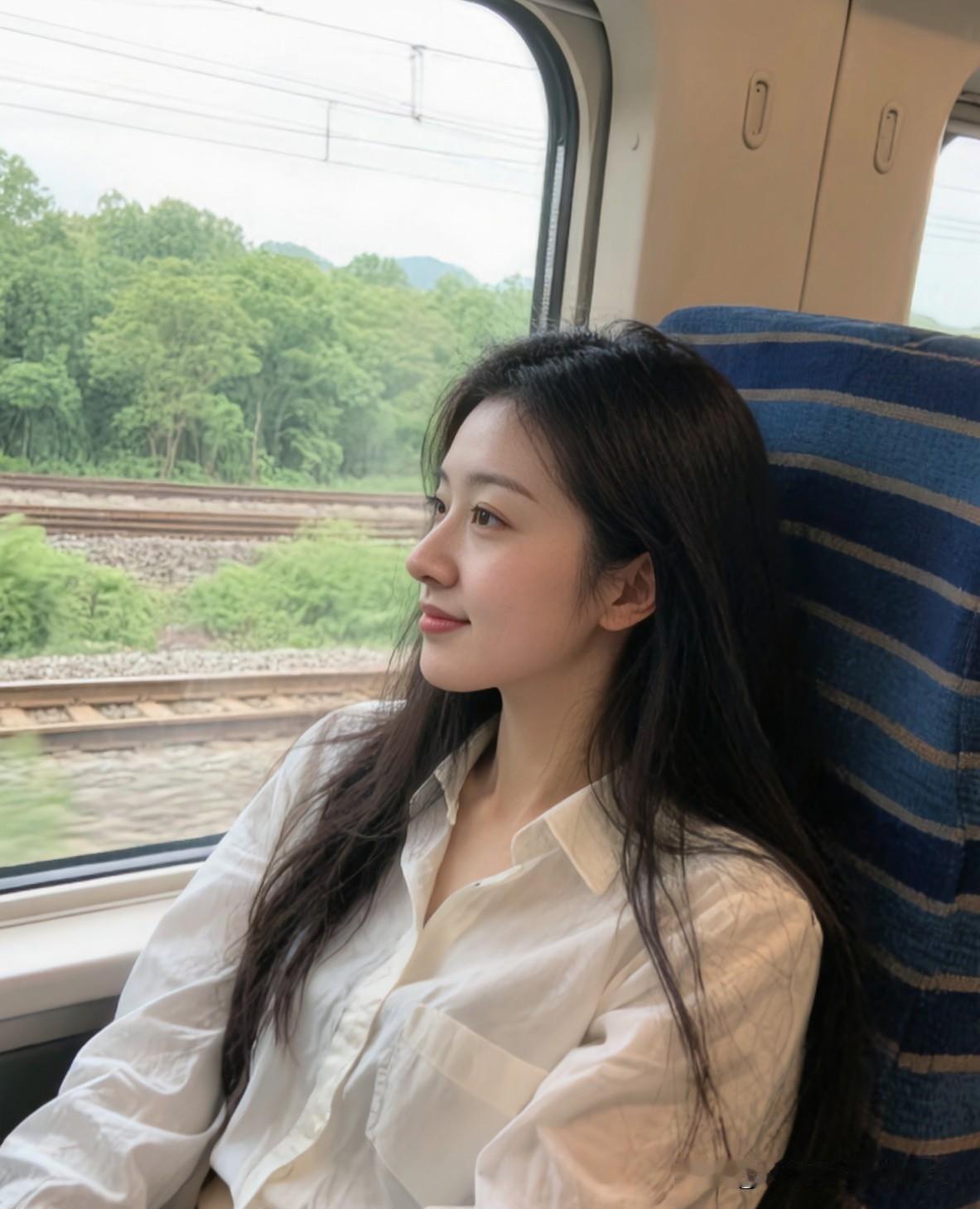 曾经我也死揪着过去不放，把自己困在痛苦里。后来才懂，人生就像坐车，到