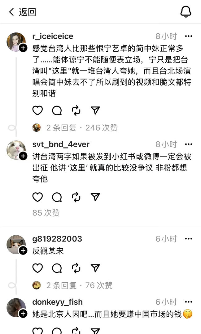 宁艺卓和宋雨琦是正反面吧