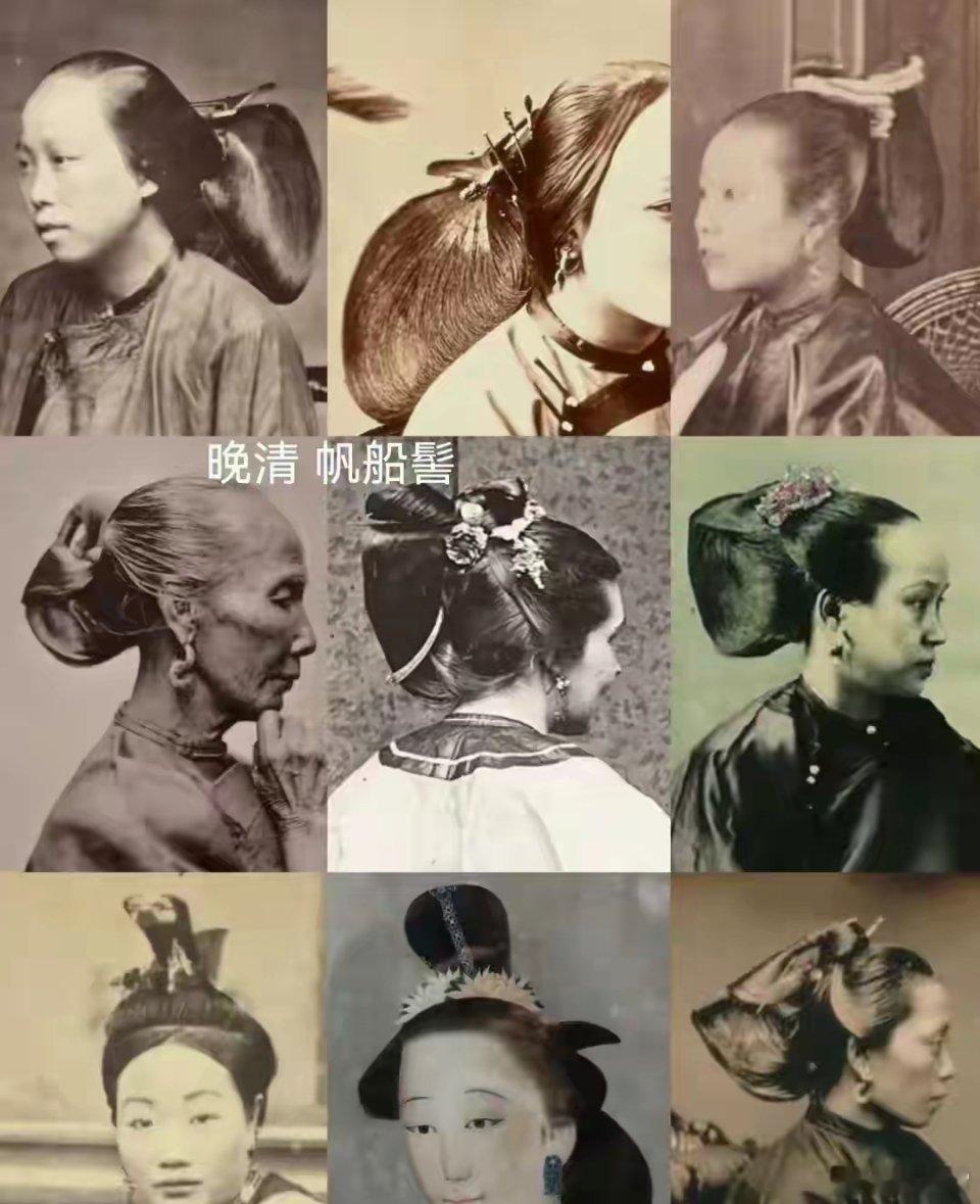 别再吐槽古装剧里发型丑了，人家全是老照片复刻的！