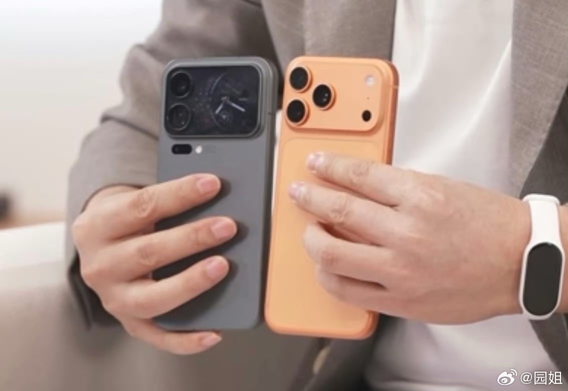#小米17#有一说一，这么看小米17的背面设计我觉得比iPhone17好看不少，