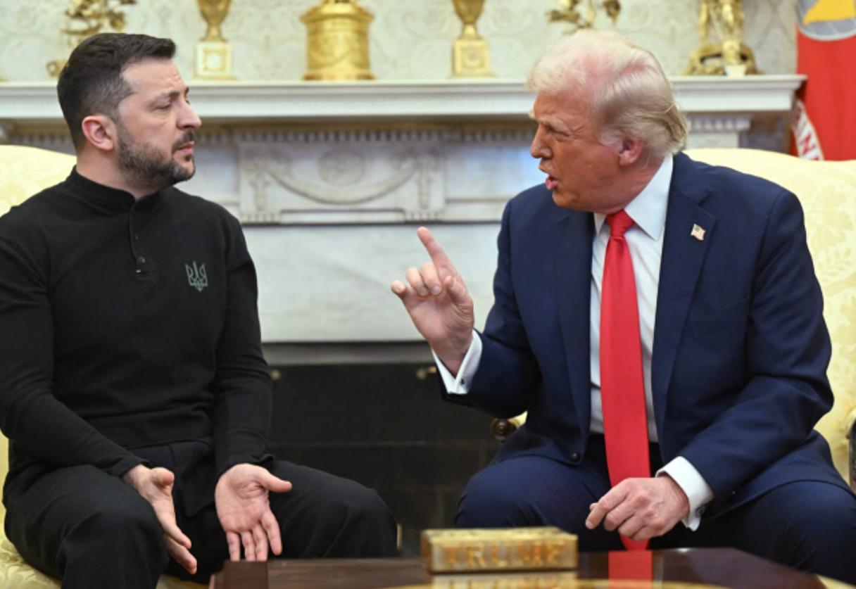 特朗普的最后通牒来了，只给泽连斯基七天时间。一份28点计划，字字诛心，这不是和平