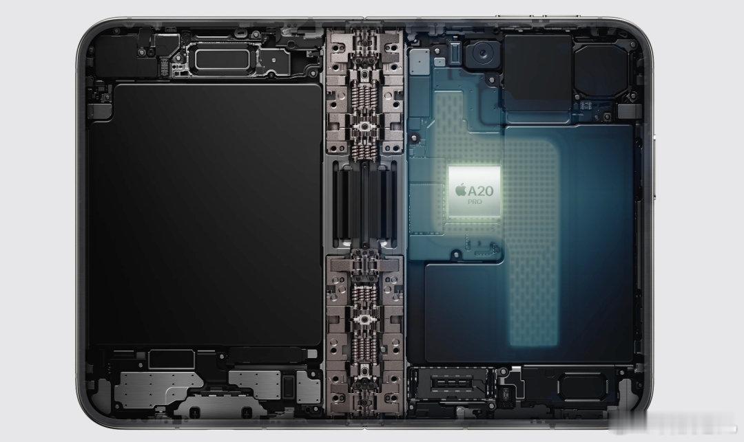 iPhoneDuo用的是 A20Pro芯片，和iPhone18Pro同款，台积电2nm工艺，6核CP