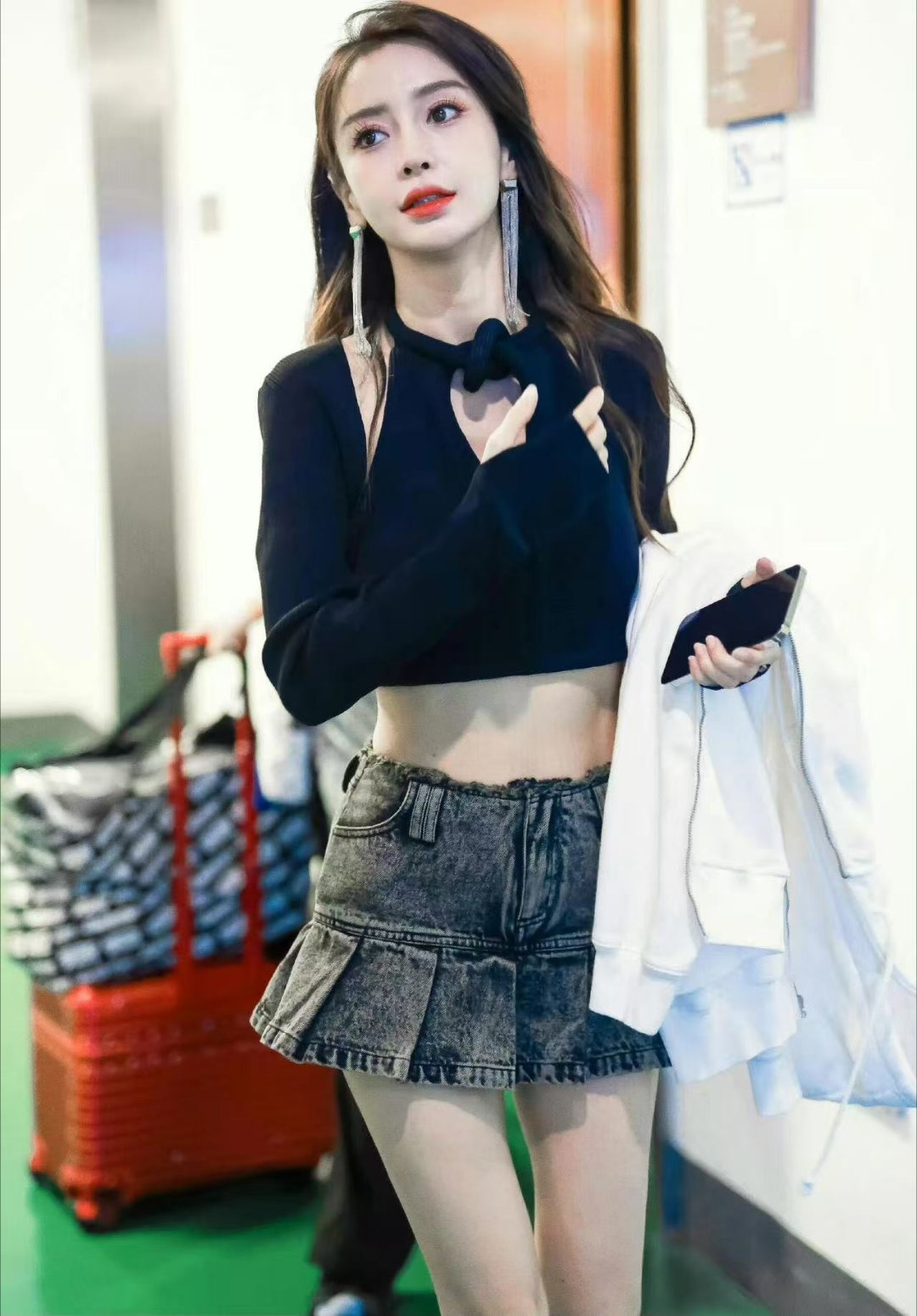 姐姐的腰🥵🥵Angelababy马甲线