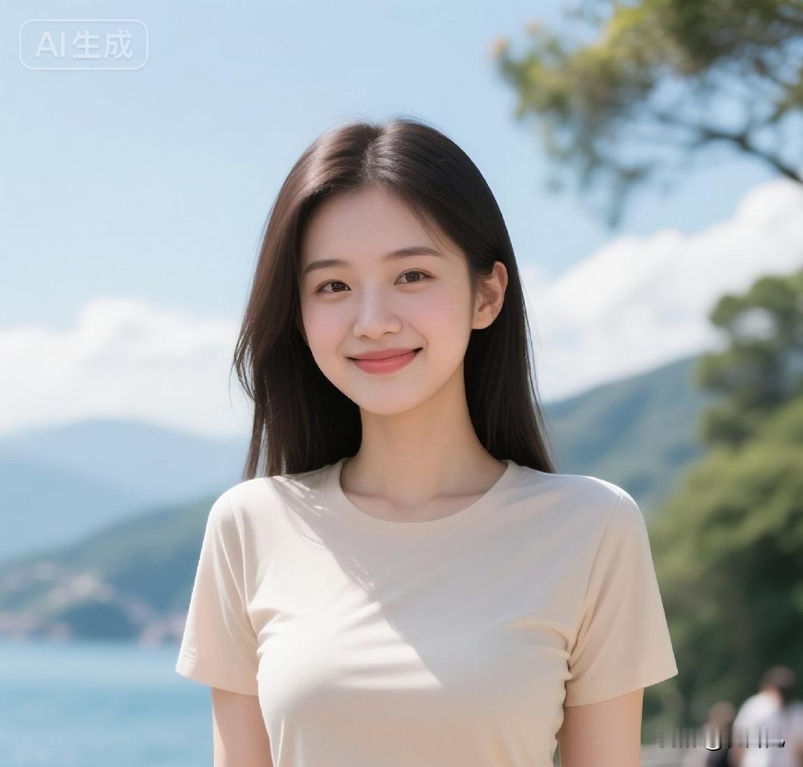 水墨江南，美人如画。