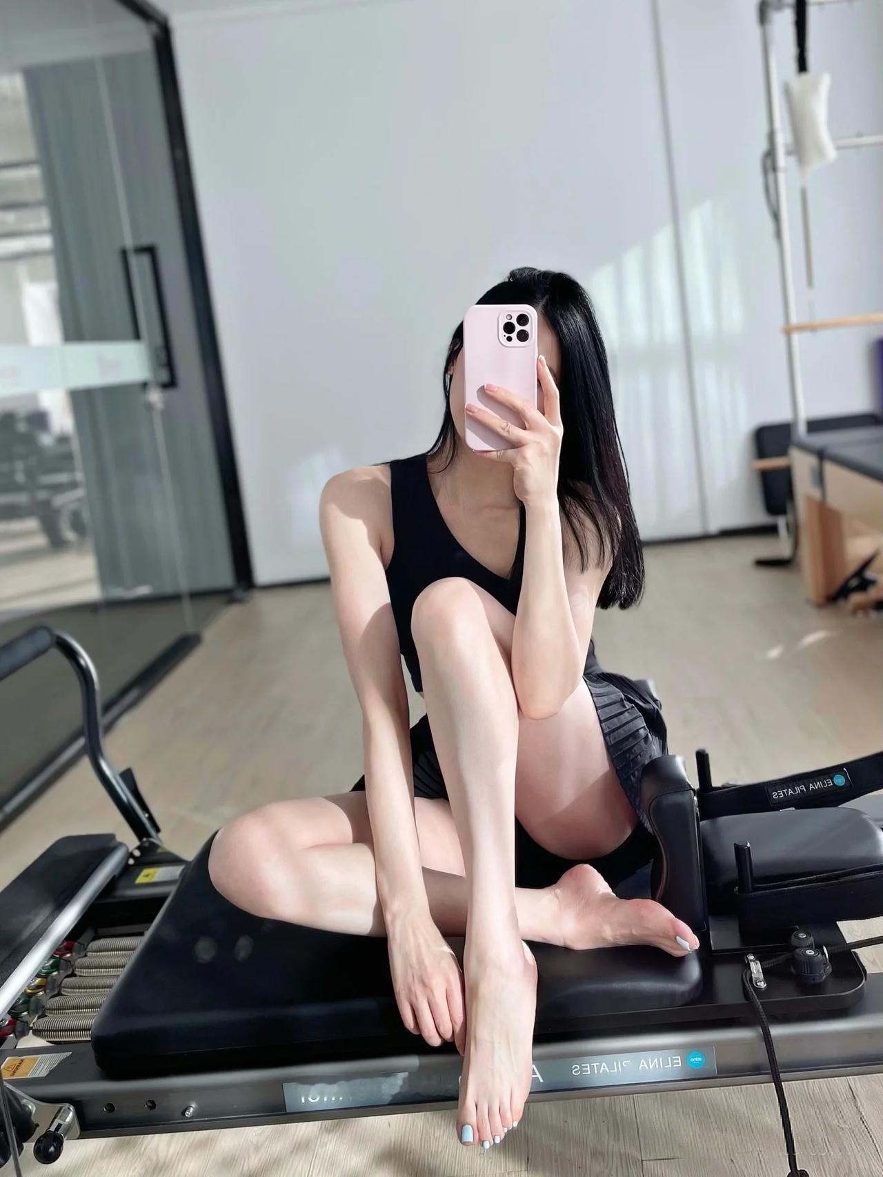 晒图笔记大赛练普拉提真的很辛苦美甲