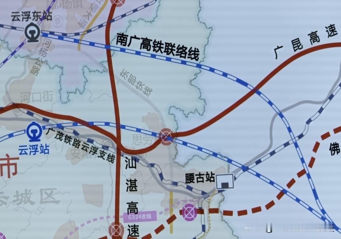 为了解决云浮郁南等高铁不能直达中山珠海的问题，建议尽快建设南广—南珠高铁联络线！