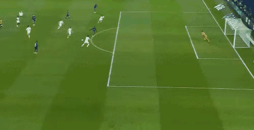 登贝莱，杂耍般的闪转腾挪，靠勤学苦练，恐怕一辈子也练不出来！法甲第18轮，巴黎