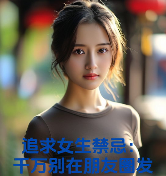 追求女生禁忌：千万别在朋友圈发这几种内容