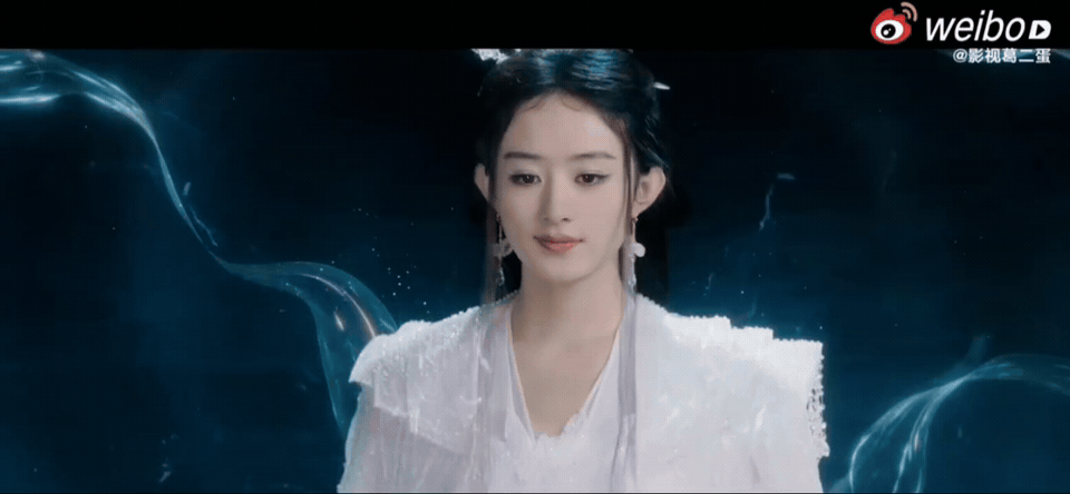 赵丽颖《逍遥》眼神戏被审判了，第一集碎梦仙君出场造型很漂亮，但就是眼神呆滞没有内