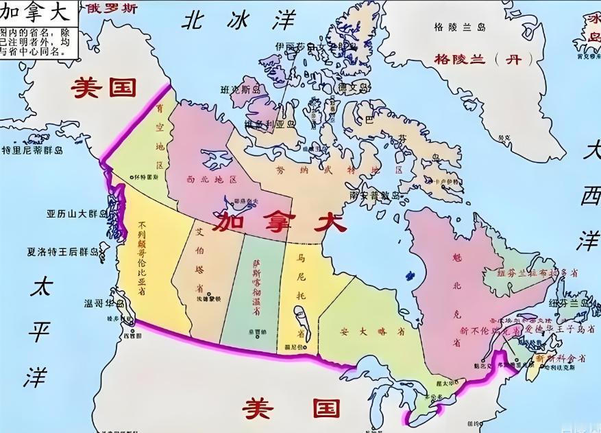 在美国人的眼里，加拿大和委内瑞拉其实没多大的区别，都属于怀璧其罪！加拿大970万