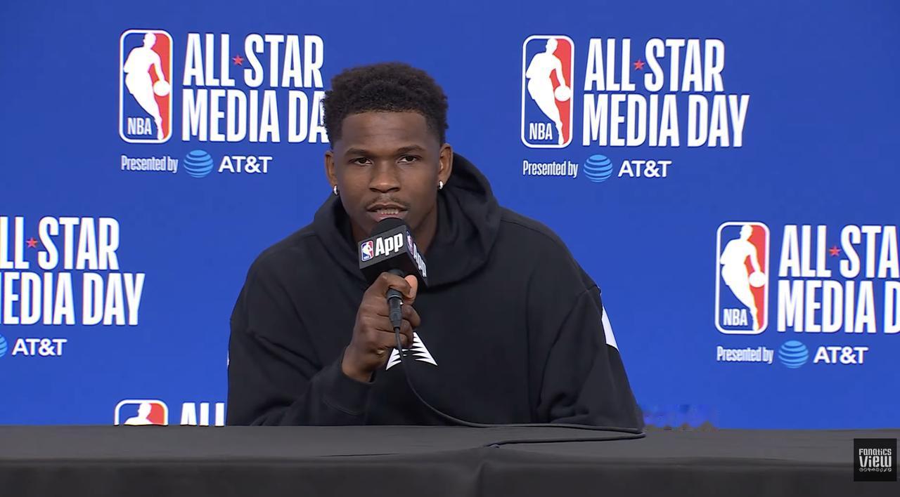 爱德华兹：全明星强度不如奥运会，对此没有人不赞同！NBA全明星正赛明天于北京