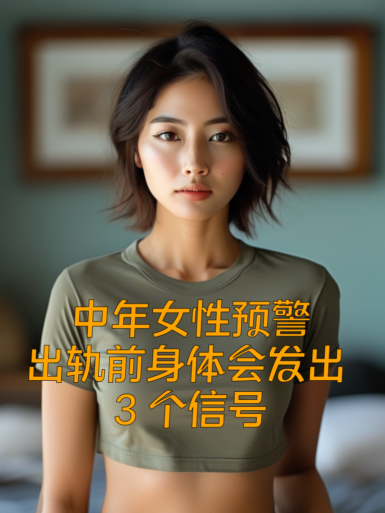 中年女性预警：出轨前身体会发出3个信号