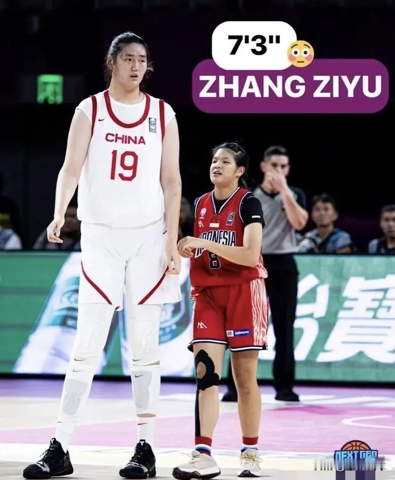 中国女篮110-59大胜印度尼西亚女篮。一战彻底认识以下3人。1、张子宇（中