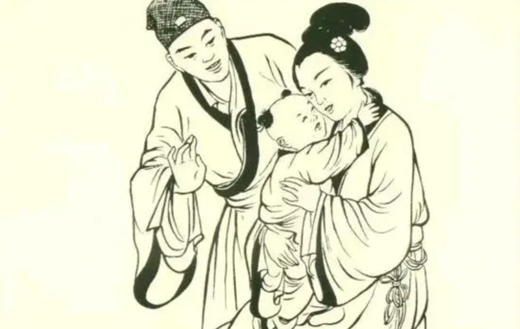 古代有个婴儿，刚出生就会说话。母亲吓坏了，找来黑狗血泼他，还把他扔到山里。不料当