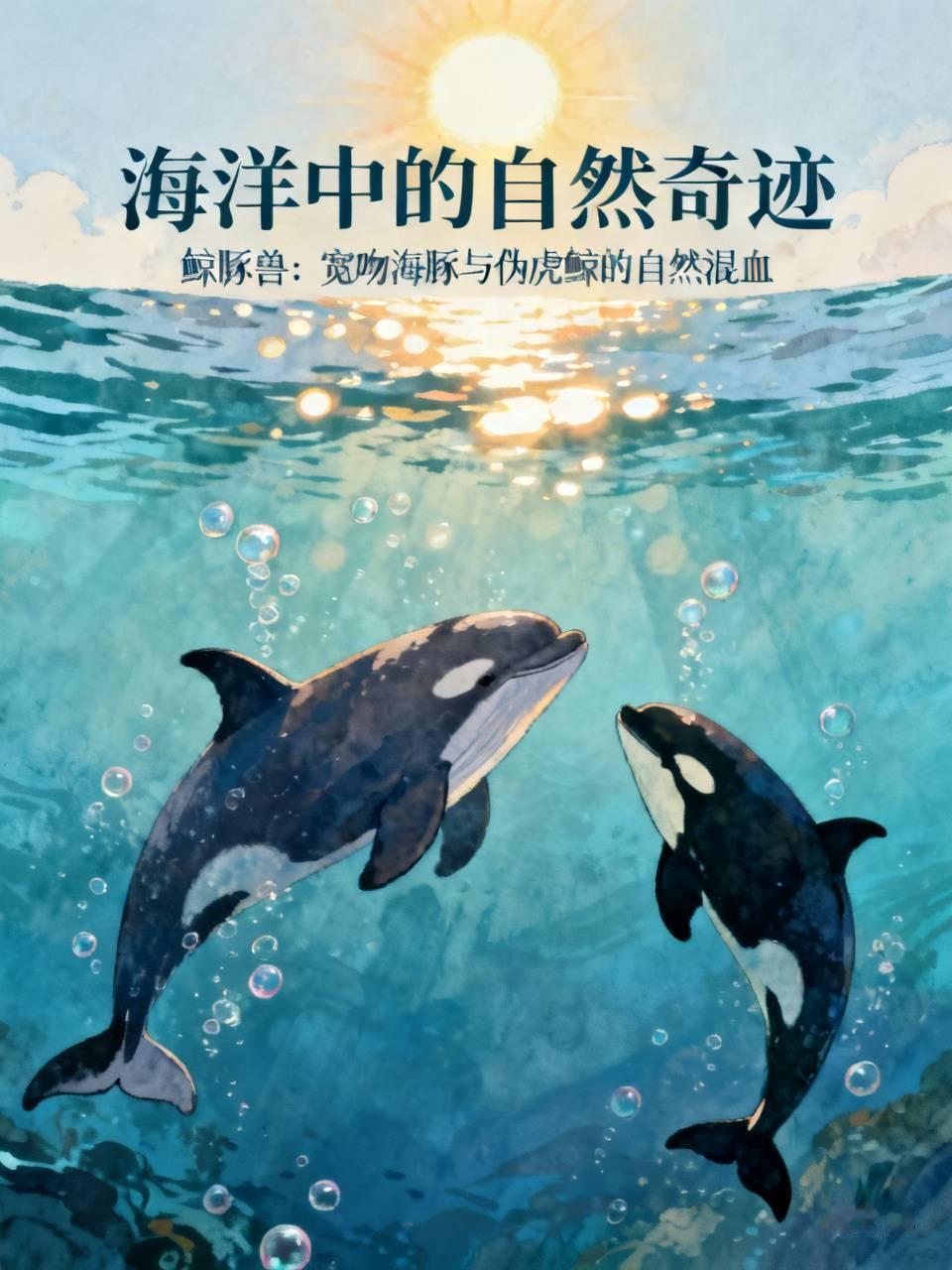 海洋里有杂交动物吗？有。从前我一直以为杂交动物要么是传说中的异兽