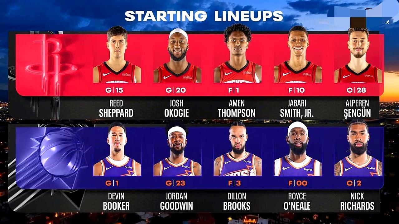 直到看了火箭对阵太阳的首发名单，才发现乌度卡还是非常能变通的一名教练。乌