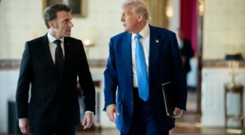 马克龙认怂真快！这变脸速度，简直快到没边了，前一天还跟特朗普硬刚，拍着桌子放