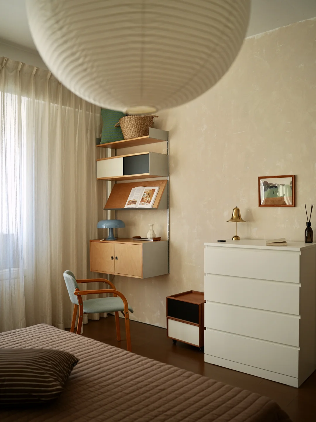 整洁有序的卧室，就是适我的家✌🏻