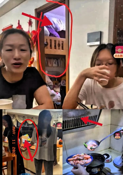 天呐！这就是许建华在深圳的家，他家里小到只有一个卧室吗？许健华和小女儿一起住