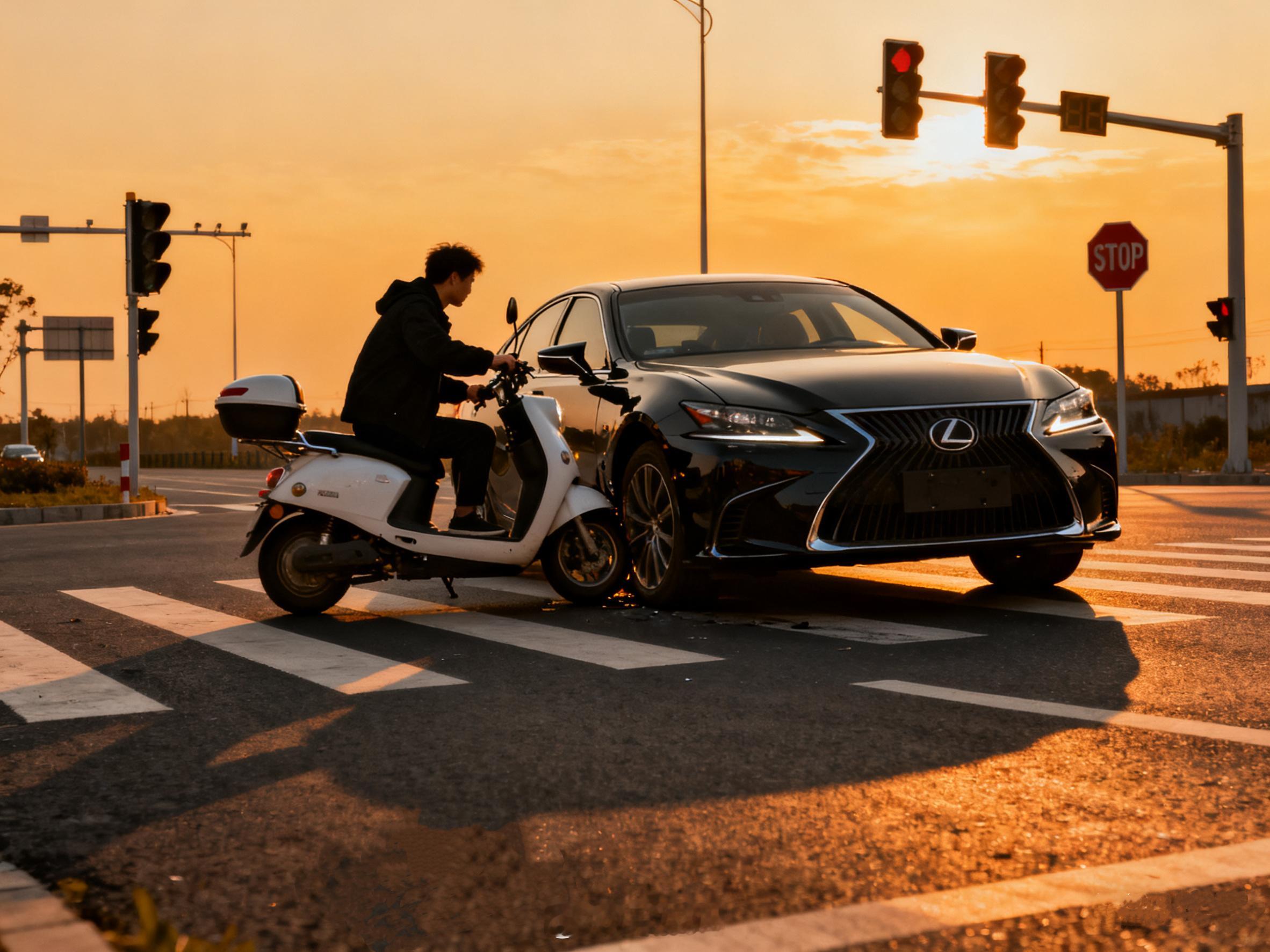 电动车被交警判同等责任，为啥没赔一分钱交通事故交警机动车非机动车律师2019年