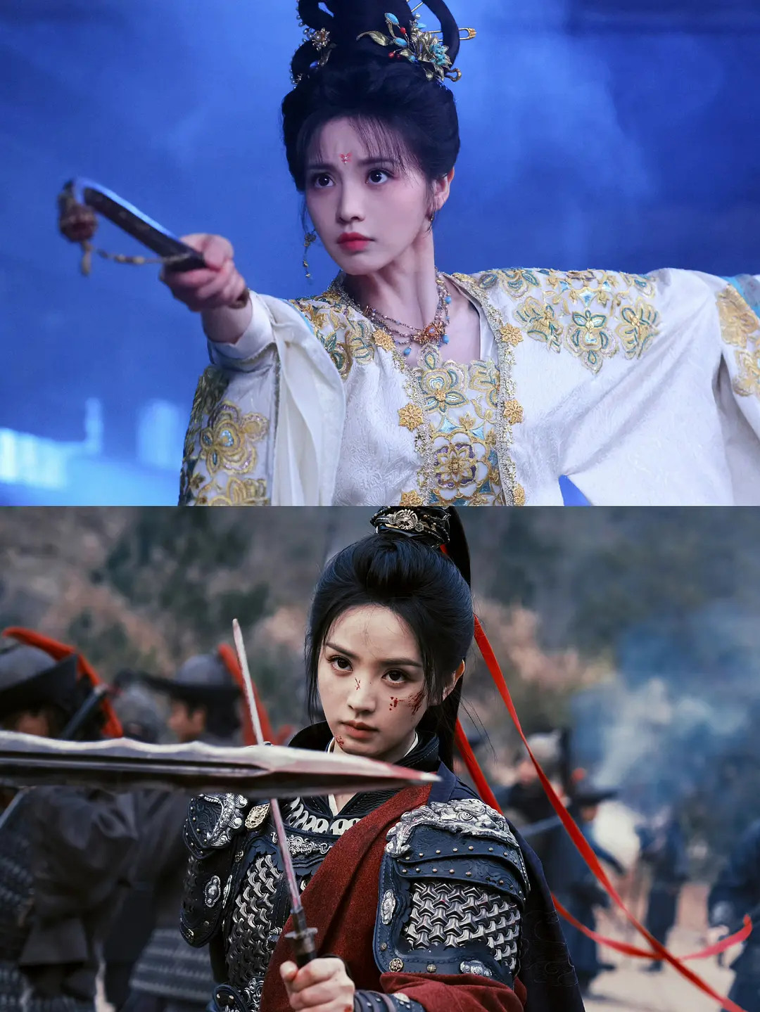 田曦薇怎么无论演什么角色都很喜欢瞪眼