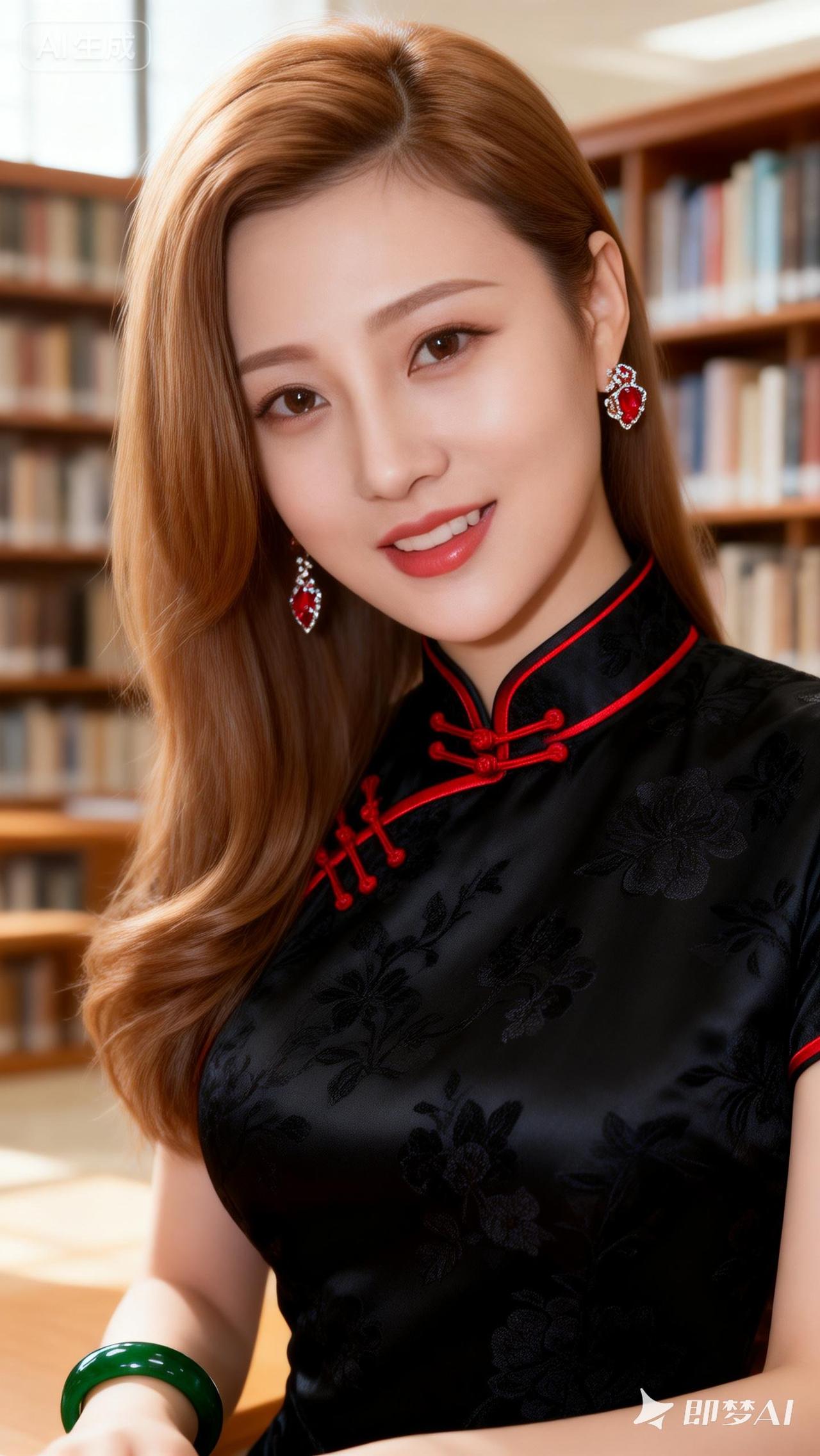 优雅旗袍秀，书香浸染的美丽