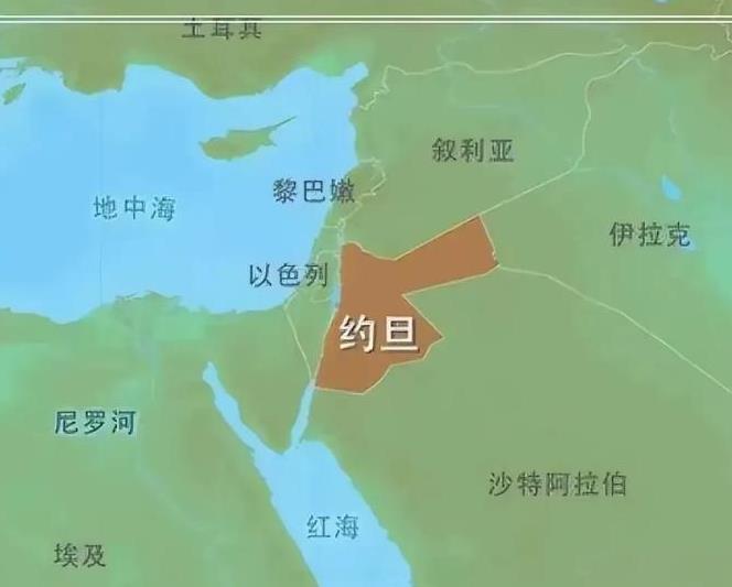 要说中东哪个国家最惨，约旦估计能排第一，国土80%是沙漠，油气资源几乎没有，连海