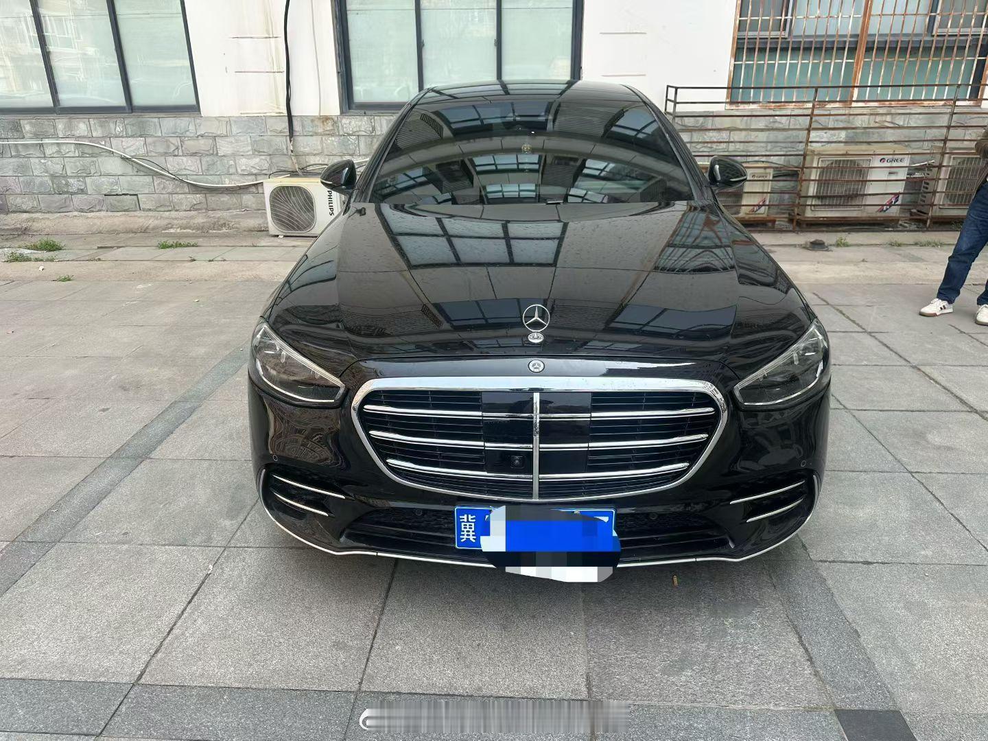 出售：22年奔驰S450L，一手车，4万公里，自己一直开的爱惜，车况好，带后轮转