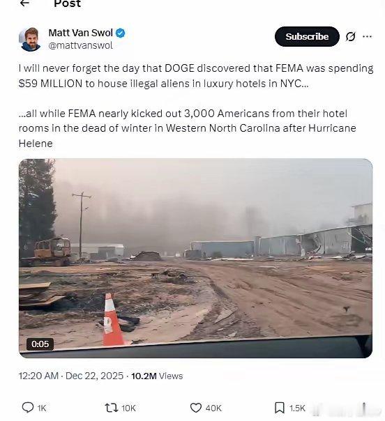 马斯克转发：转发内容：币圈老哥万万没想到，联邦应急管理局竟耗资5900万美元将非