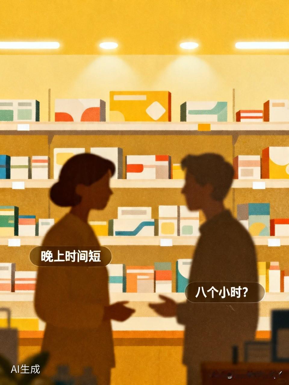 男子步入药店，对女店员说道：“姐，给我拿点药。”女店员询问：“你要拿啥药呀？”