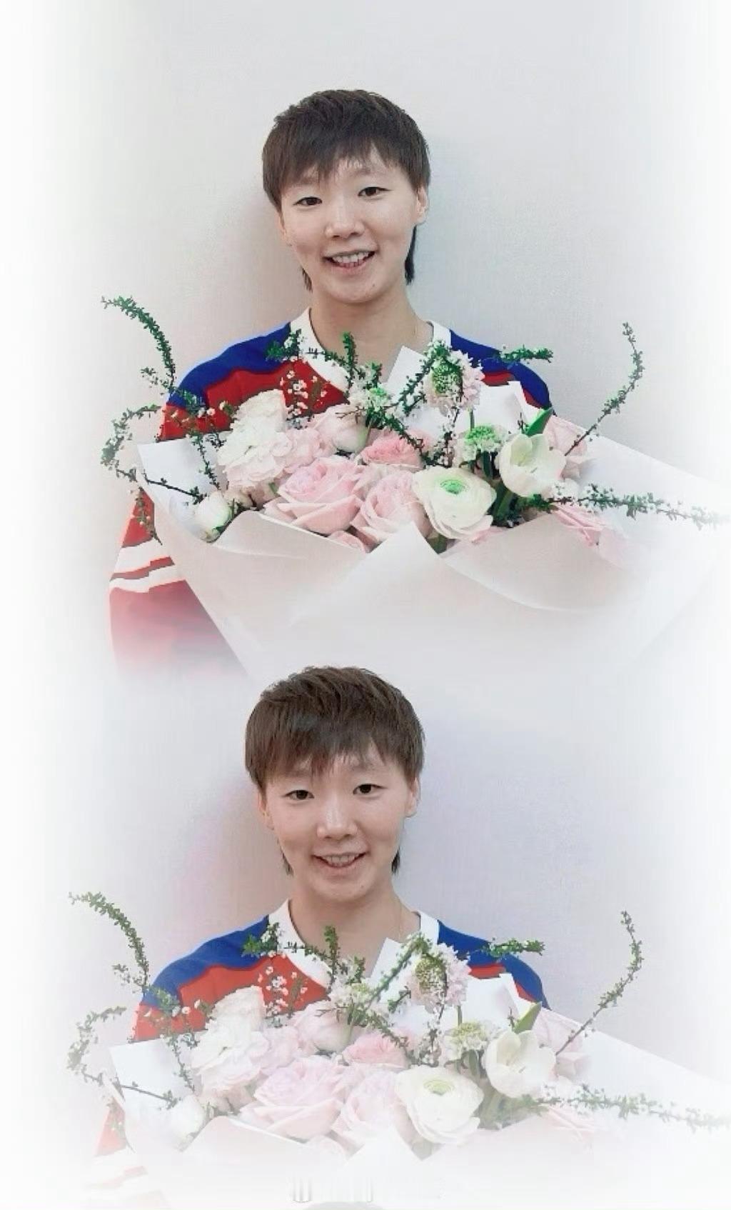 王曼昱生活照的杀伤力我爱曼昱给我们寄的明信片可盐可甜，赛场上又霸气健健康康的